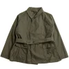 SMOKING JACKET OLIVE CP WEATHER POPLIN | Engineered Garments New