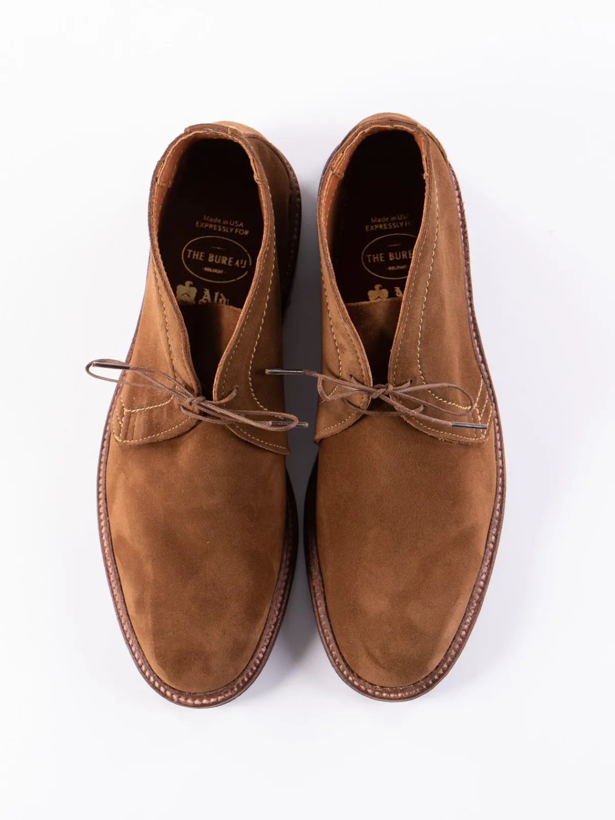Snuff Suede Chukka | Alden for The Bureau Store