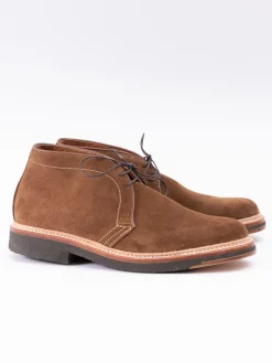 SNUFF SUEDE CHUKKA WITH CREPE SOLE | Alden for The Bureau Online
