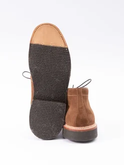 SNUFF SUEDE CHUKKA WITH CREPE SOLE | Alden for The Bureau Online