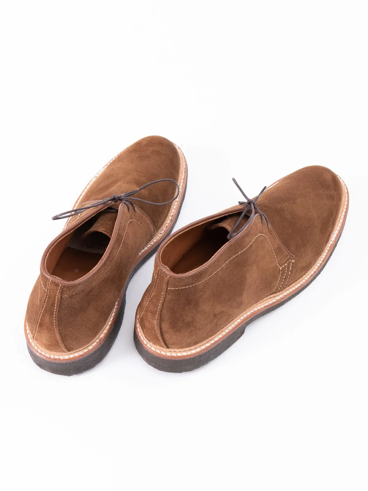 SNUFF SUEDE CHUKKA WITH CREPE SOLE | Alden for The Bureau Online