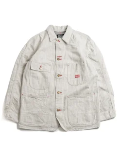 SWCCA–HB 13OZ HBT CHORE JACKET OATMEAL | SAMURAI Cheap