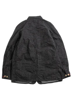 SWCCA&ndash;HB 13OZ HBT CHORE JACKET BLACK | SAMURAI Outlet