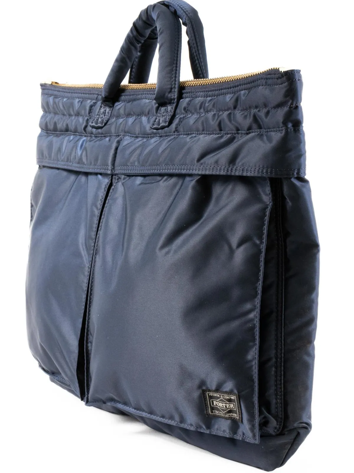 TANKER SHORT HELMET BAG (L) IRON BLUE | Porter – Yoshida & Co Ltd Best