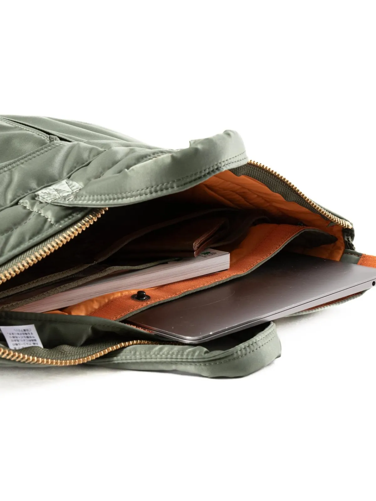 TANKER SHORT HELMET BAG (L) SAGE GREEN | Porter – Yoshida & Co Ltd Online