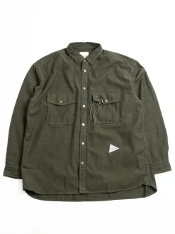 THERMONEL SHIRT KHAKI | and wander Shop
