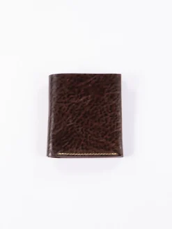 Tumbled Color 8 Horween Cordovan 3–3 Wallet | KREIS Cheap
