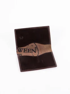 Tumbled Color 8 Horween Cordovan 1&ndash;1 Card Case | KREIS Outlet