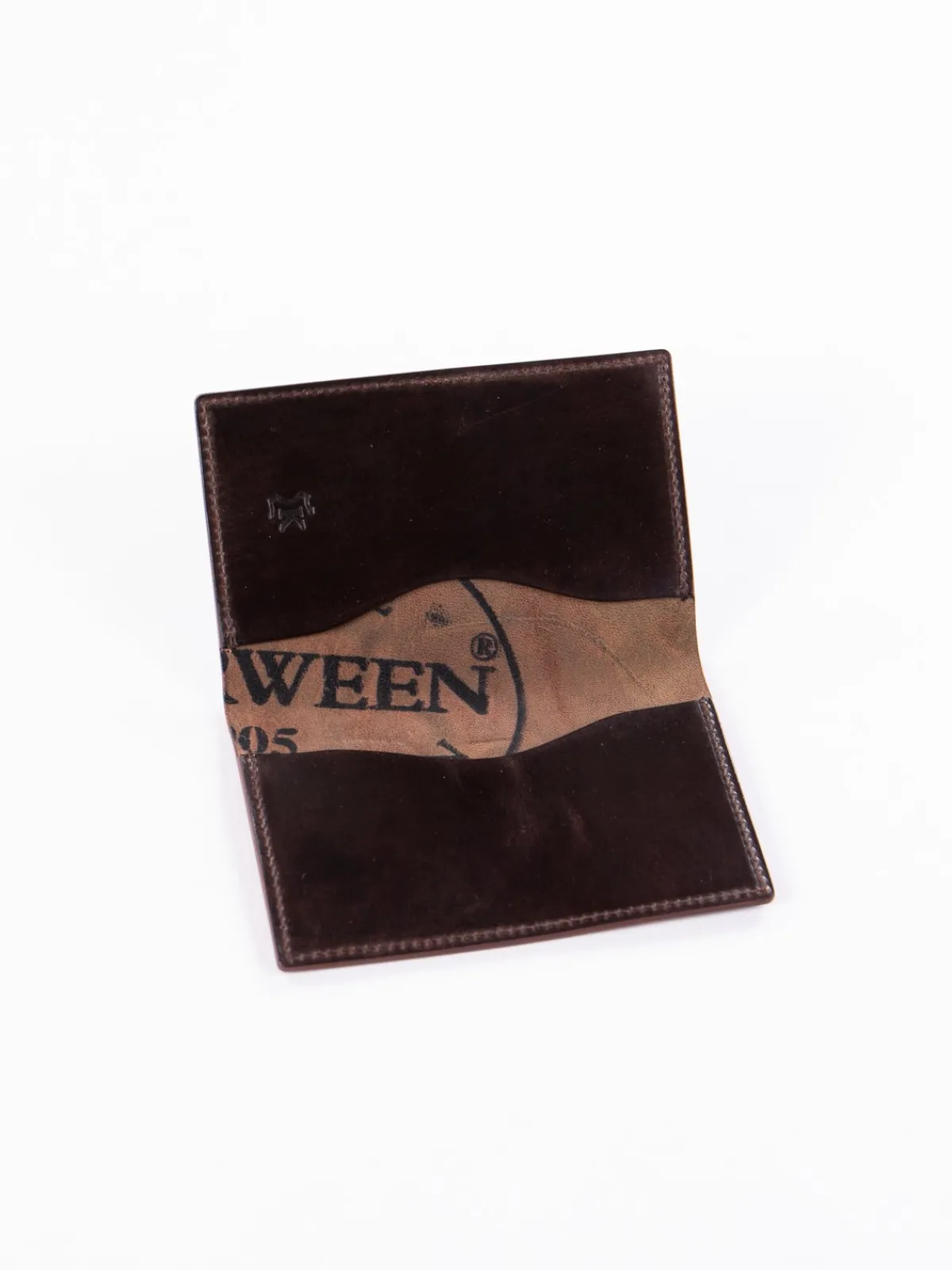 Tumbled Color 8 Horween Cordovan 1–1 Card Case | KREIS Outlet