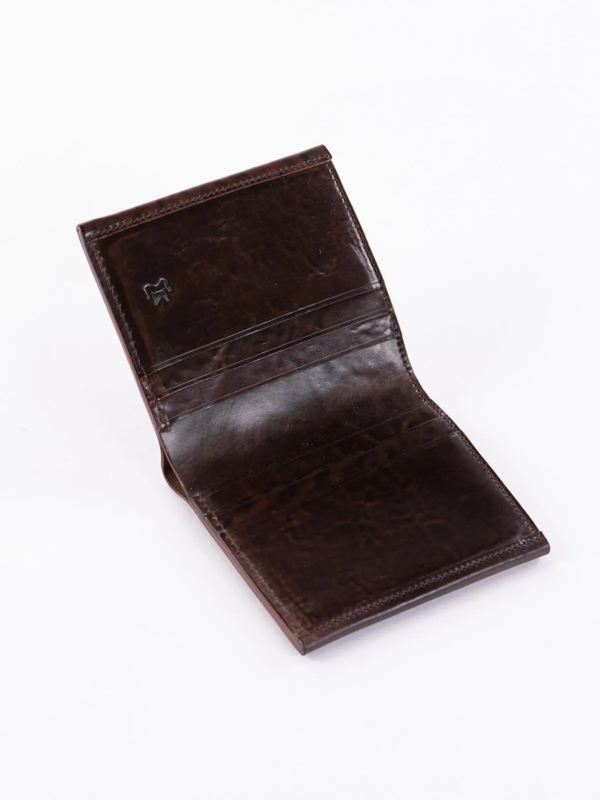 Tumbled Color 8 Horween Cordovan 3–3 Wallet | KREIS Cheap