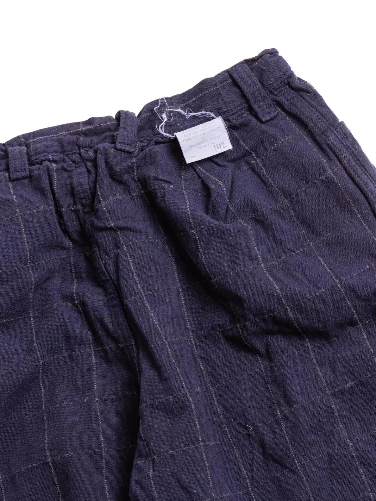 TYPE 142 PLEAT BACK SHORTS HADAL BLUE | Tender Co Store