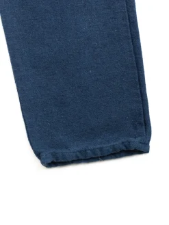 TYPE 130 TAPERED HEMP–WOOL–COTTON BULL DENIM ACHILLES’ HEEL INDIGO DYED | Tender Co Best