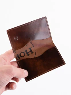 Washed Color 8 Horween Cordovan 1–1 Card Case | KREIS Cheap