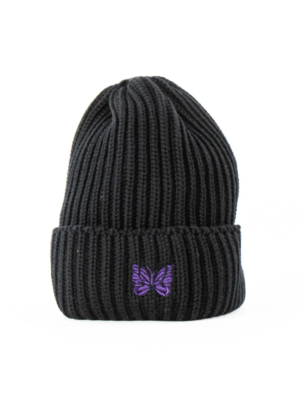 WATCH CAP MERINO WOOL BLACK | Needles Shop