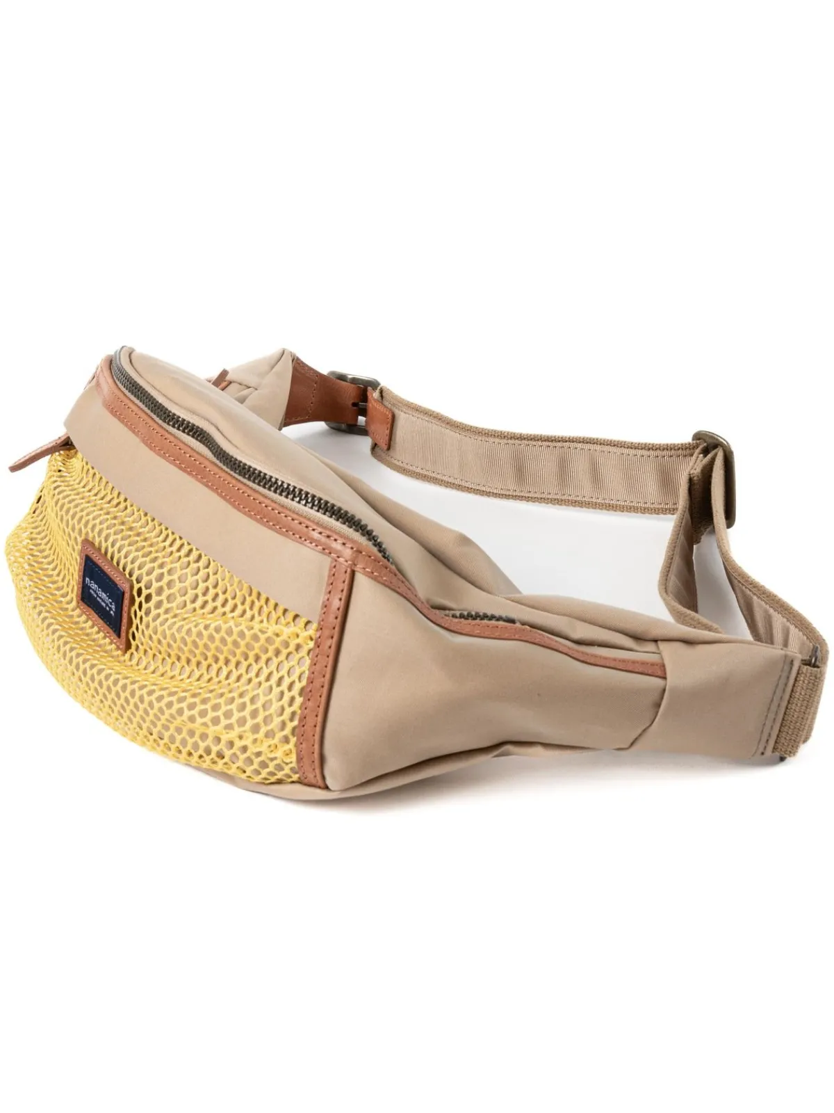 WATER REPELLENT BELT BAG BEIGE | Nanamica Sale