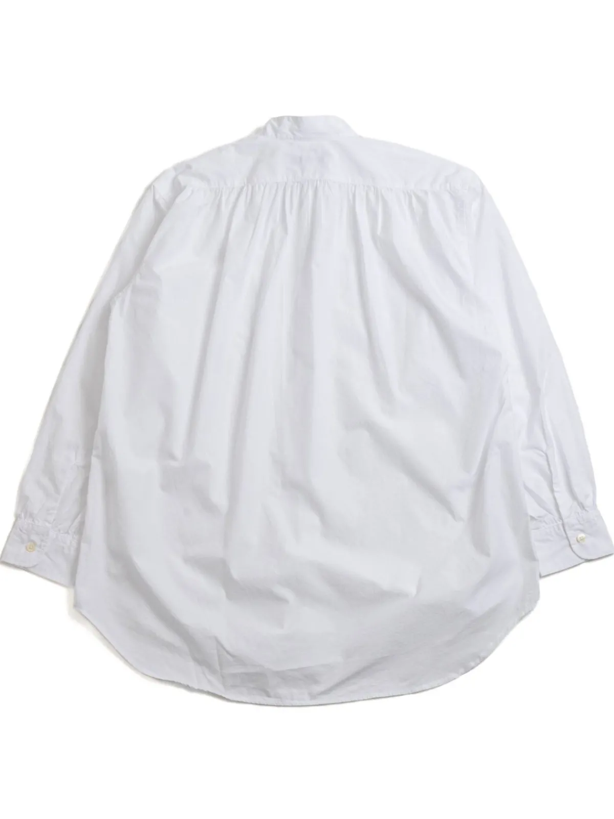 WING COLLAR SHIRT 2–PLY BROADCLOTH WHITE | Engineered Garments Outlet
