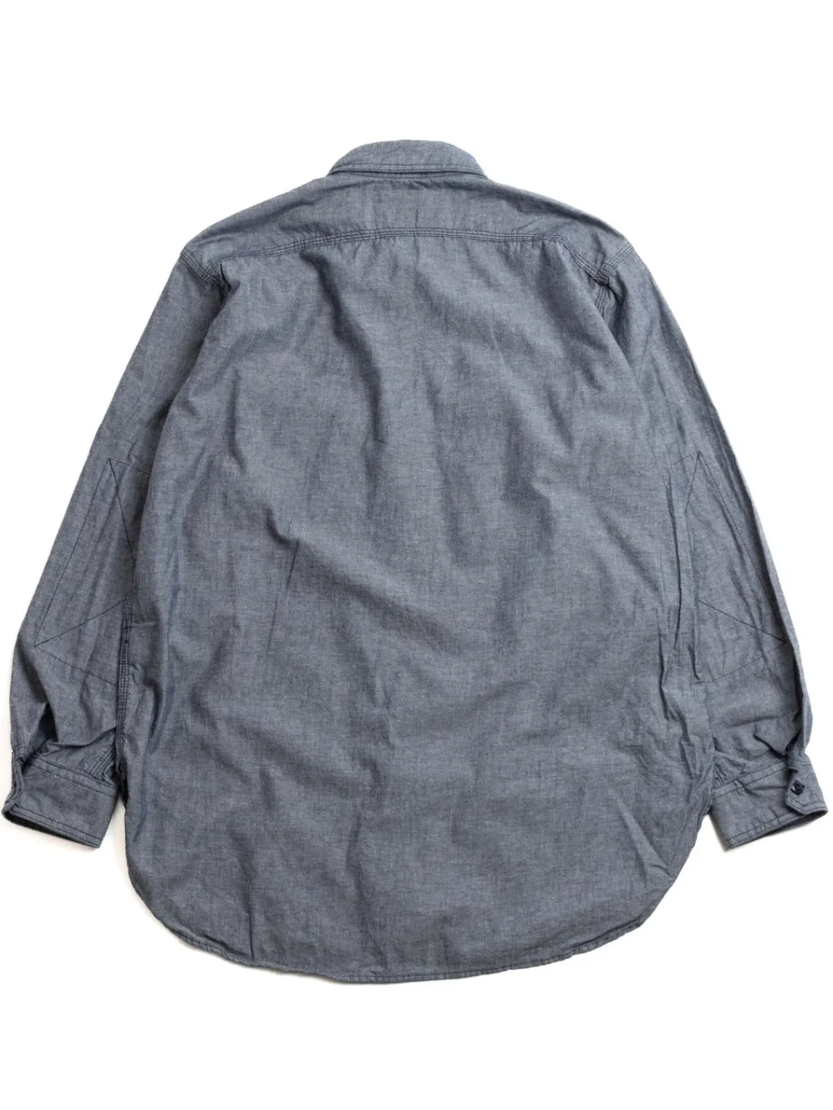 WORK SHIRT INDIGO COTTON CHAMBRAY | Engineered Garments Clearance