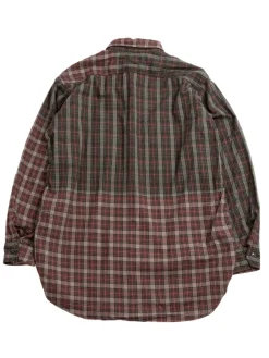 WORK SHIRT OLIVE/RED SMOKEY PLAID | Engineered Garments Best Sale