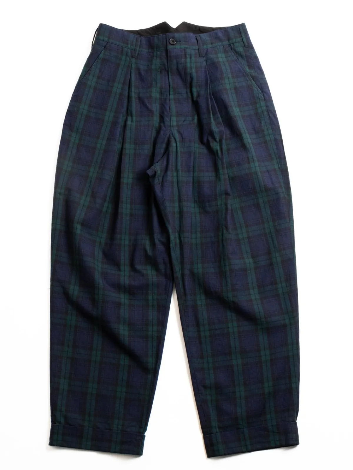 WP PANT BLACKWATCH COTTON LINEN | Engineered Garments Online