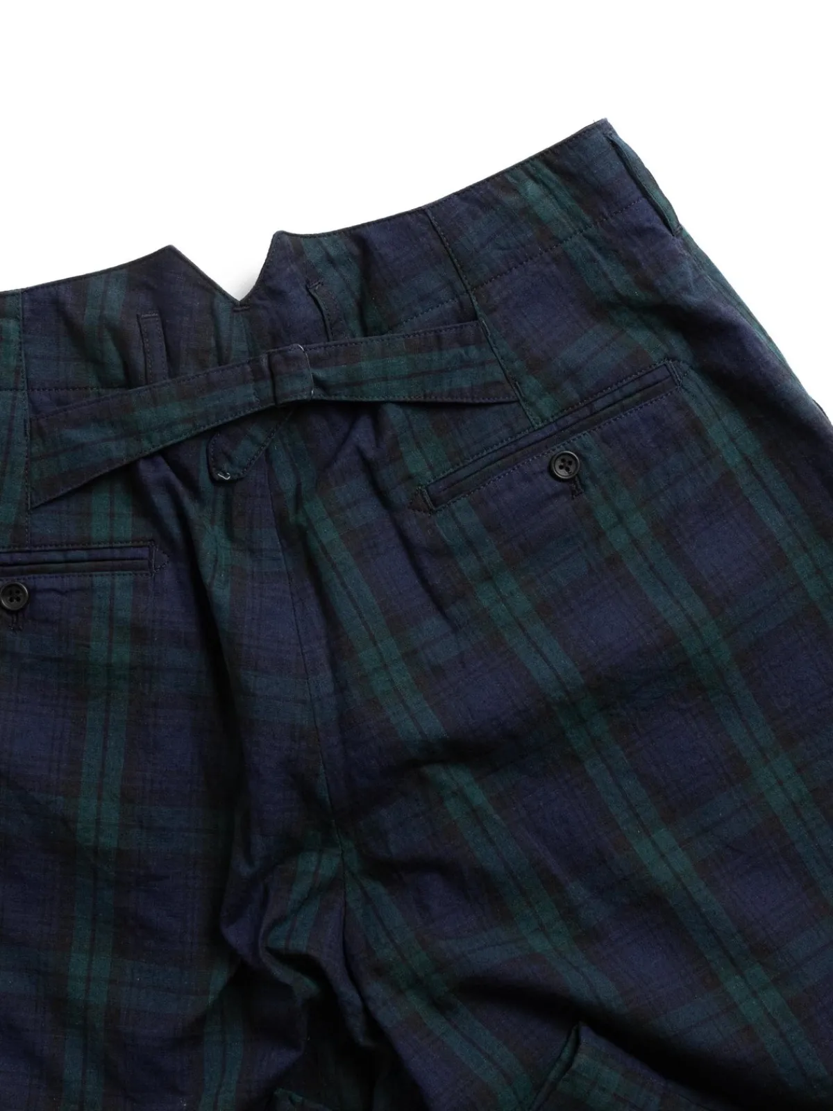 WP PANT BLACKWATCH COTTON LINEN | Engineered Garments Online