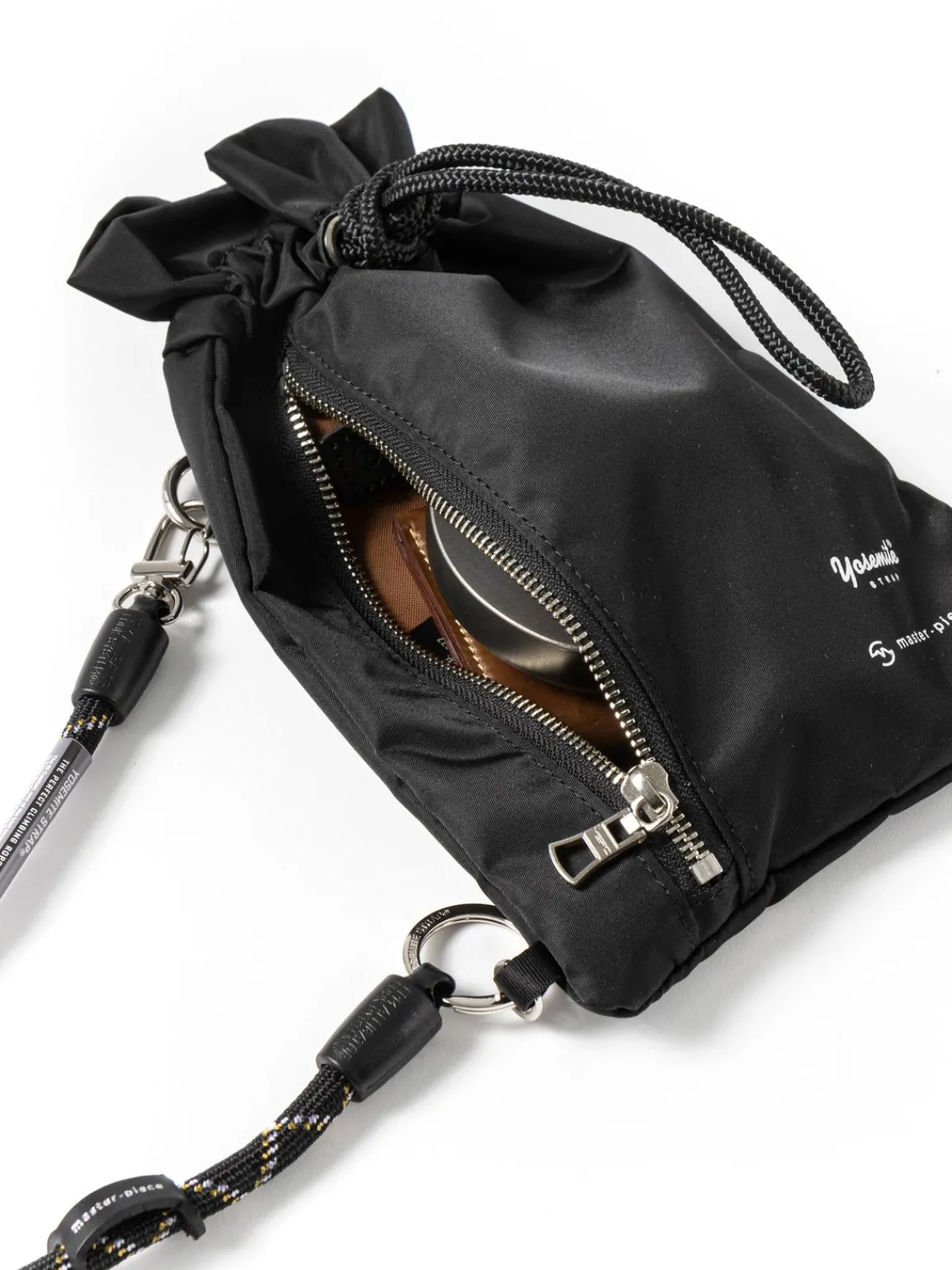 YOSEMITE STRAP X POUCH BLACK | Master–Piece Online